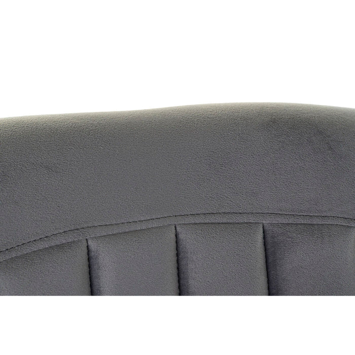 Fotoliu DKD Home Decor 8424001802135 Gri Auriu* Metal Poliester (70 x 75 x 86 cm)