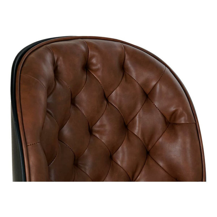 Scaun DKD Home Decor Maro Negru Multicolor 54,5 x 54 x 86 cm