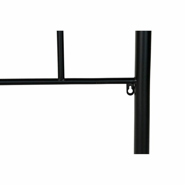 Tăblie de Pat DKD Home Decor Negru Lemn Forjare 99 x 3 x 119 cm