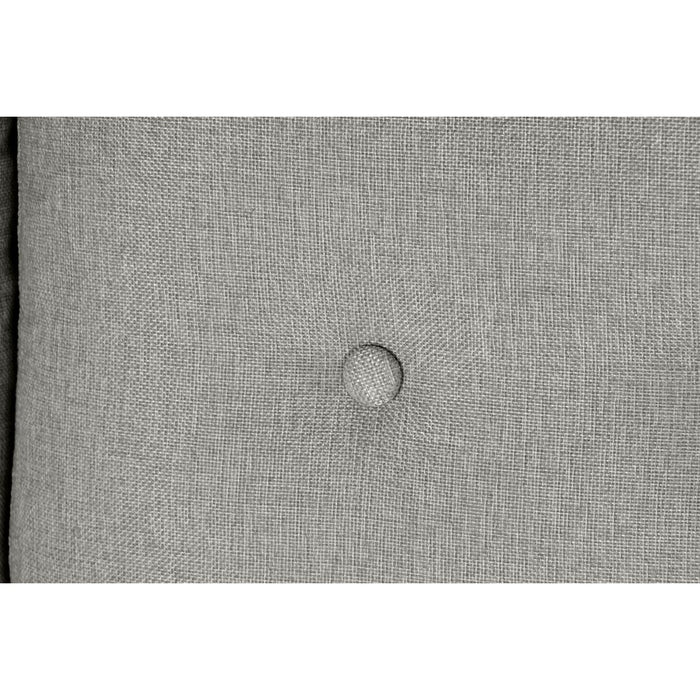 Canapea Șezlong DKD Home Decor Gri Poliester Metal (240 x 160 x 85 cm)