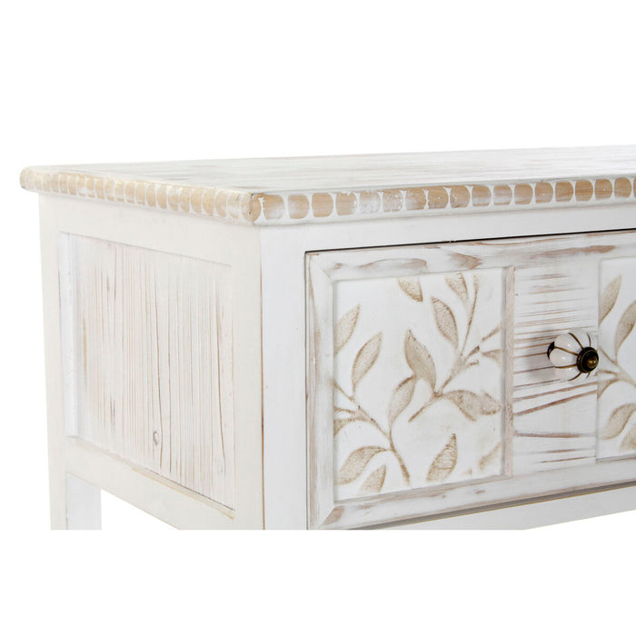 Consolă DKD Home Decor 81 x 36 x 85 cm Lemn Alb