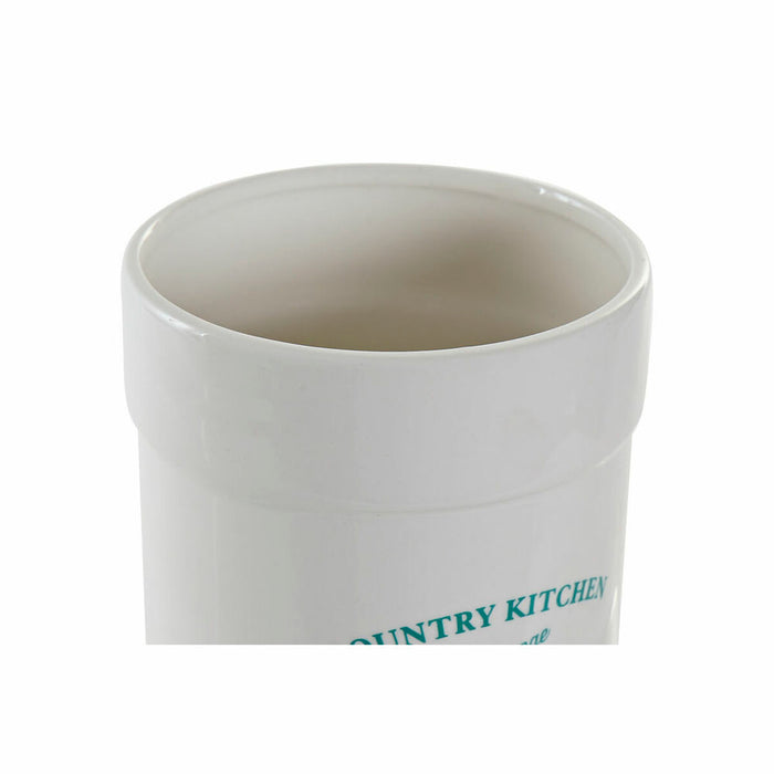 Suport pentru ustensile de bucătărie DKD Home Decor 8424001811496 Dolomite 12,5 x 12,5 x 17,5 cm