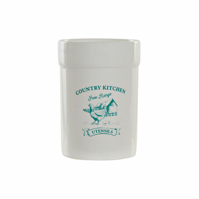 Suport pentru ustensile de bucătărie DKD Home Decor 8424001811496 Dolomite 12,5 x 12,5 x 17,5 cm