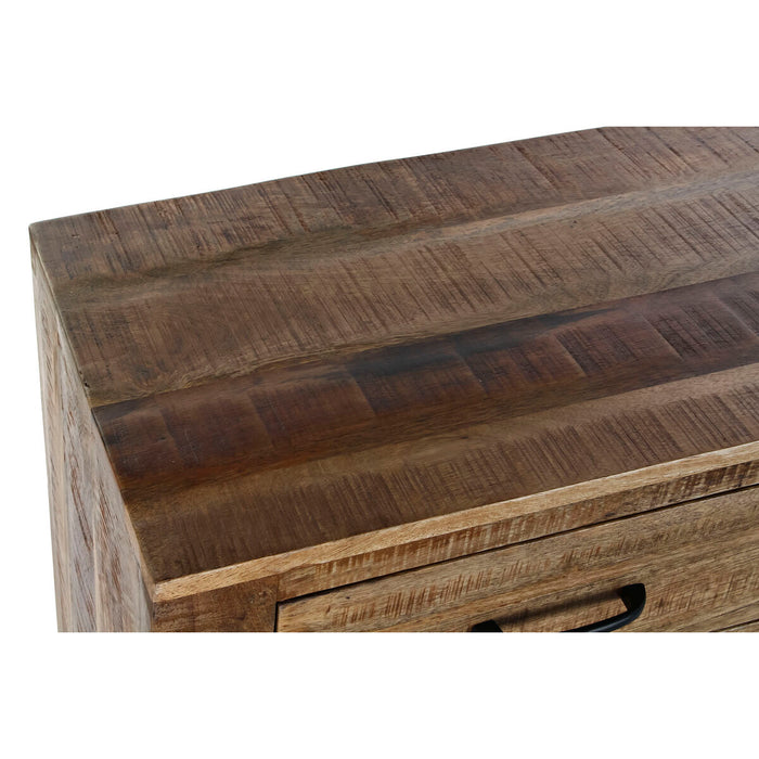 Servantă DKD Home Decor Negru Gri Metal Maro închis Lemn de mango (150 x 43 x 90 cm)