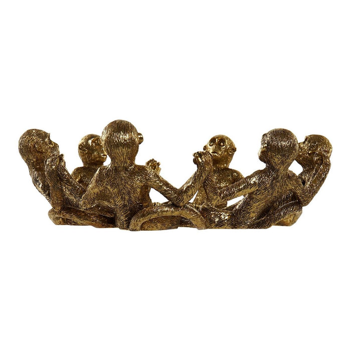 Decorațiune pentru Centrul Mesei DKD Home Decor 28,5 x 28,5 x 8,8 cm Rășină Colonial