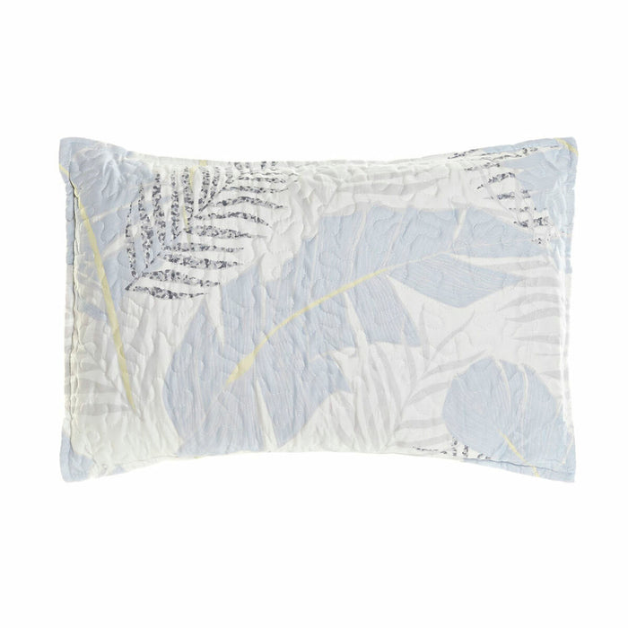 Pernă DKD Home Decor 8424001814602 Albastru Alb Dreptunghiular Pătrat Květiny 60 x 10 x 40 cm