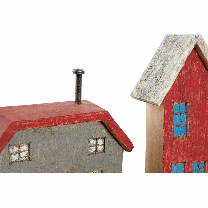 Figură Decorativă DKD Home Decor Multicolor Fier Case (60 x 10 x 24 cm)