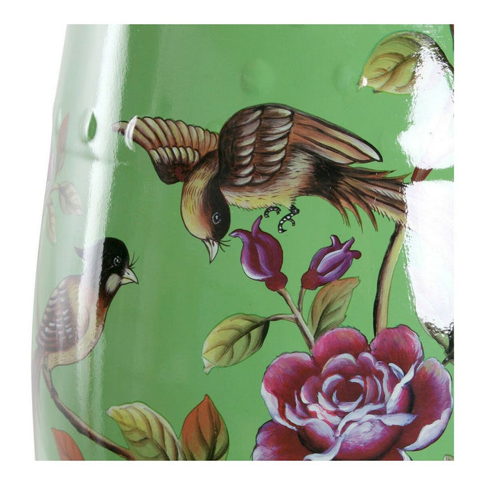 Masa laterală DKD Home Decor Verde Multicolor Porțelan 35 x 35 x 45 cm
