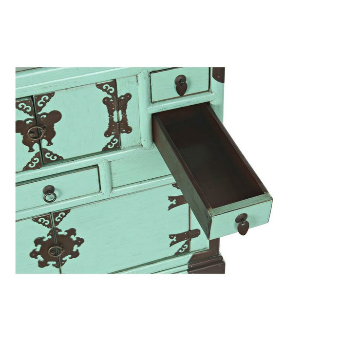 Dulap cu Sertare DKD Home Decor Metal Lemn de ulm (83 x 33.5 x 79 cm)