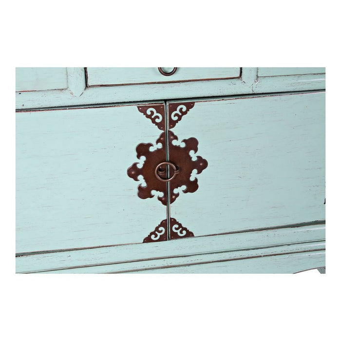 Dulap cu Sertare DKD Home Decor Metal Lemn de ulm (83 x 33.5 x 79 cm)