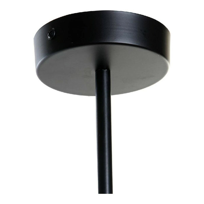 Lustră DKD Home Decor Maro Negru Lemn Metal 220 V 50 W (50 x 50 x 130 cm)