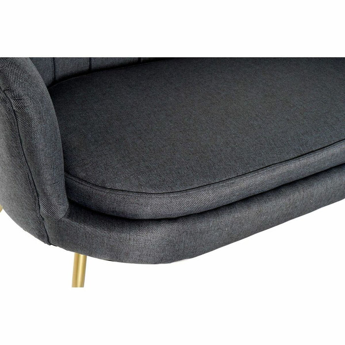 Canapea DKD Home Decor 8424001819737 Albastru Metal Modern 130 x 77 x 83 cm