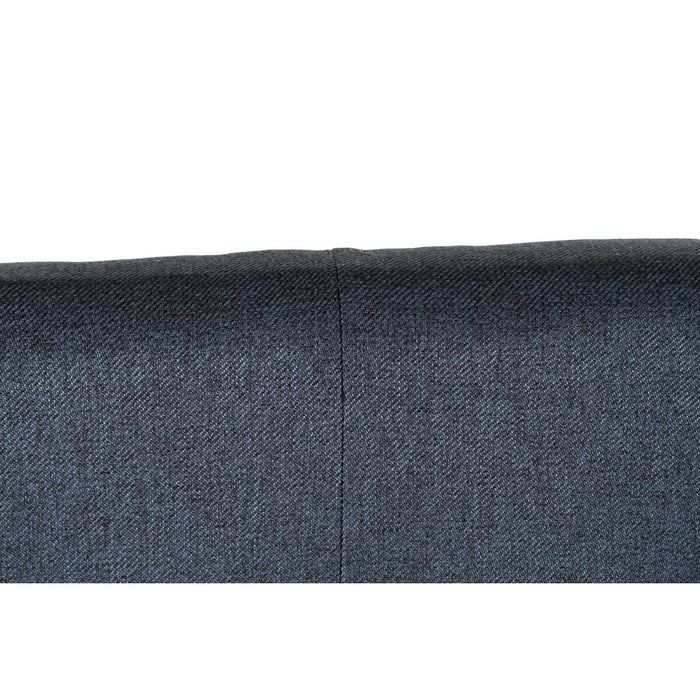 Tăblie de Pat DKD Home Decor Albastru Lemn Plastic Lemn MDF 159 x 7 x 119 cm