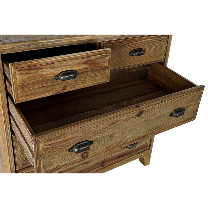 Dulap cu Sertare DKD Home Decor Natural Lemn Reciclat Alpino 90 x 48 x 100 cm