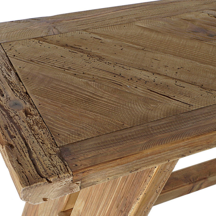 Consolă DKD Home Decor Natural Lemn Reciclat 160 x 45 x 76 cm