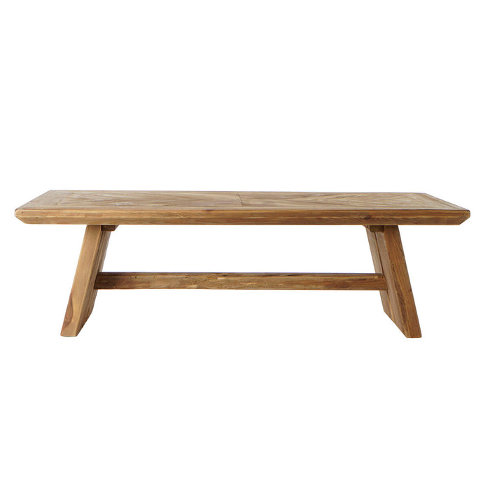 Masa de Cafea DKD Home Decor Natural Lemn Reciclat 130 x 70 x 40 cm