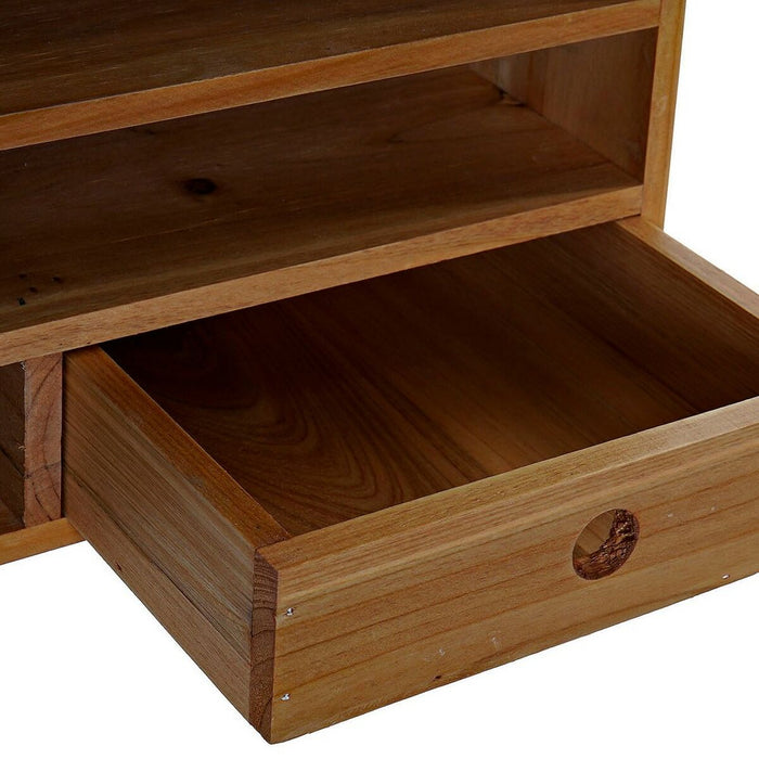 Organizator multifuncțional  DKD Home Decor Birou Brad (33 x 24 x 26 cm)