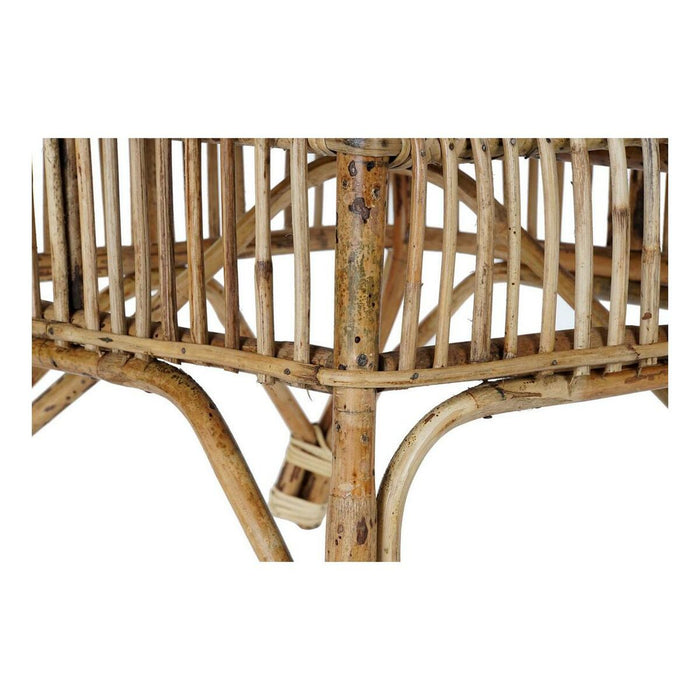 Scaun de Sufragerie DKD Home Decor Multicolor Natural 56 x 52 x 82 cm