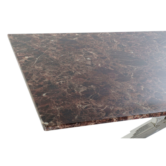 Masă de Sufragerie DKD Home Decor Marmură Oțel (180 x 90 x 76 cm)