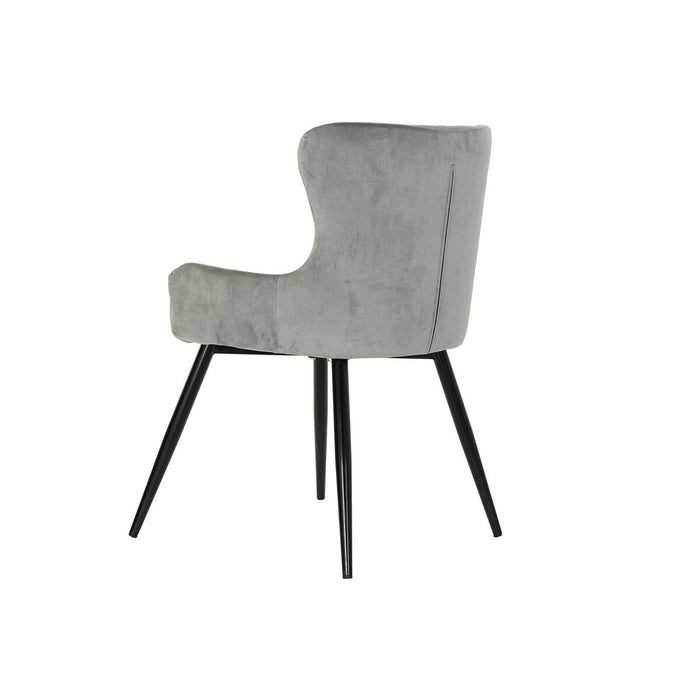 Scaun DKD Home Decor Negru Gri Multicolor 65 x 55 x 82 cm