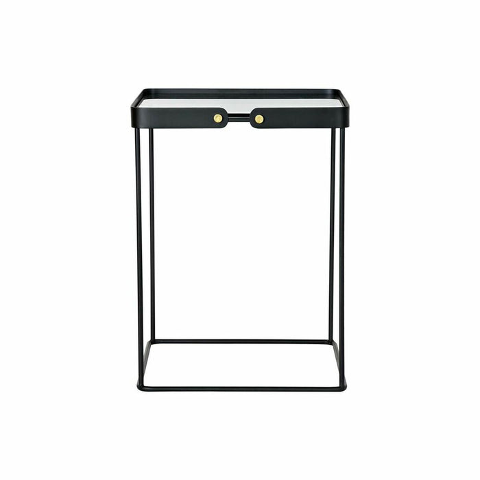 Set de 2 Măsuțe DKD Home Decor Negru Auriu* 42 x 42 x 56 cm