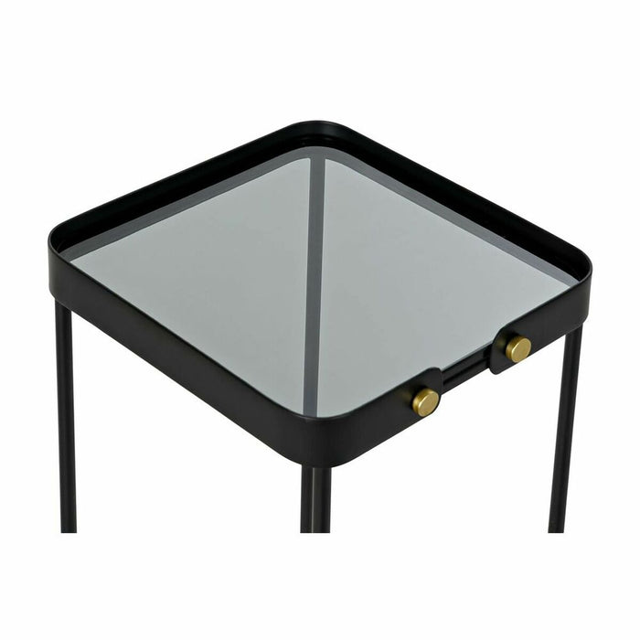 Set de 2 Măsuțe DKD Home Decor Negru 31 x 31 x 64 cm