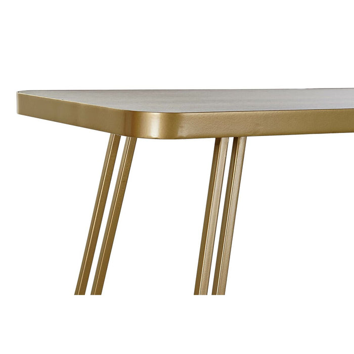 Consolă DKD Home Decor Auriu* Metal Lemn (120,5 x 40 x 80 cm)