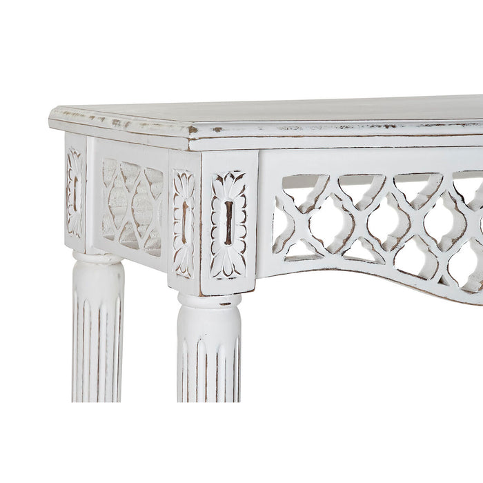 Consolă DKD Home Decor Alb Lemn de mango 108 x 38 x 77 cm