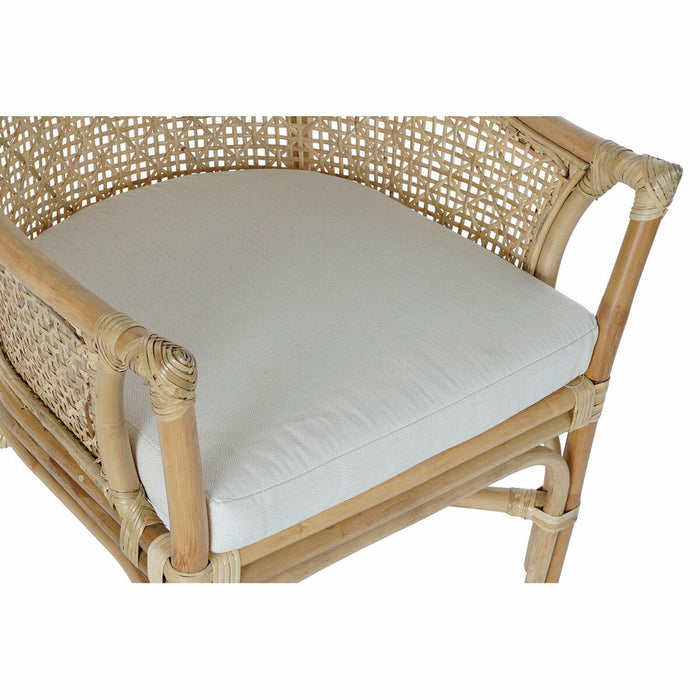 Zahradní židle DKD Home Decor 8424001826957 Multicolor Natural Ratan 69 x 65 x 89 cm