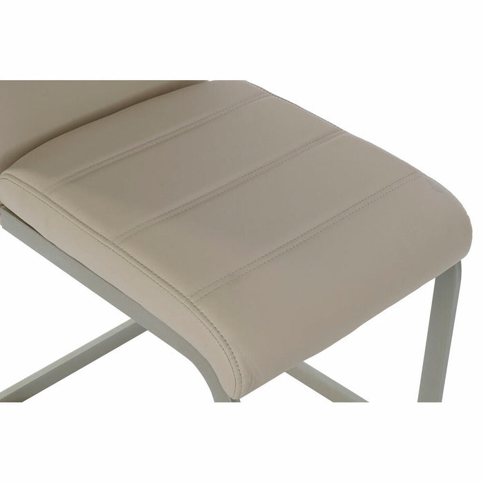 Scaun de Sufragerie DKD Home Decor Bej 41 x 55 x 96 cm