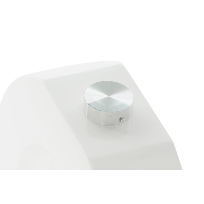 Masa de Cafea DKD Home Decor Alb Transparent Lemn Geam Lemn MDF 110 x 60 x 45 cm
