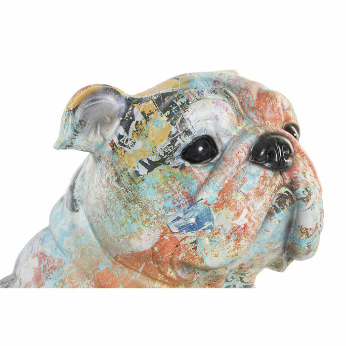 Figură Decorativă DKD Home Decor 24 x 18 x 22 cm Multicolor Câine