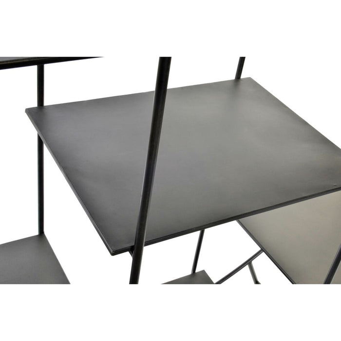 Raft DKD Home Decor Negru Metal (155 x 43 x 162 cm)