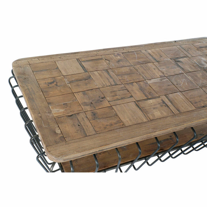 Masa de Cafea DKD Home Decor Metal Pin (125 x 64 x 51 cm)