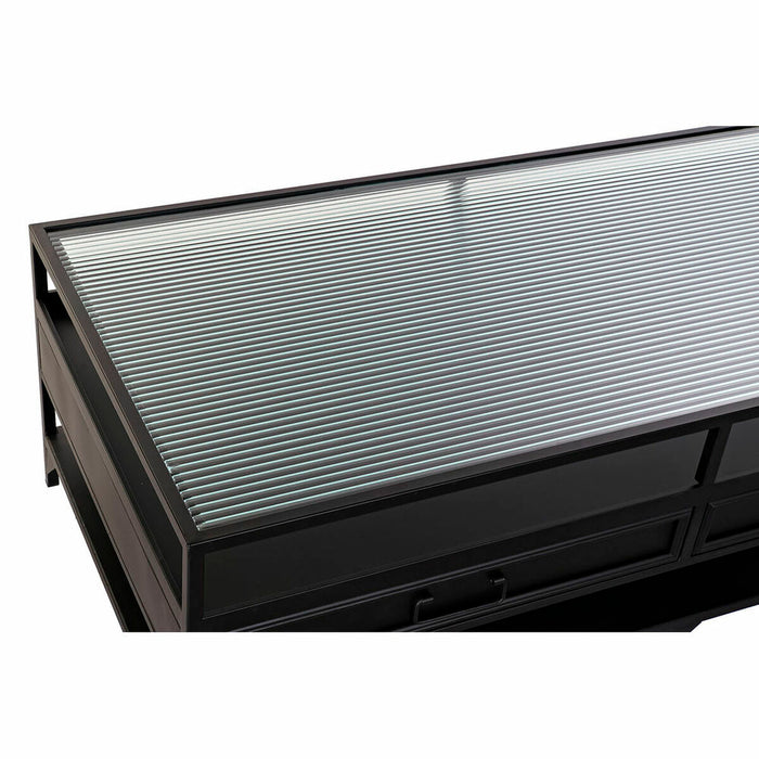 Masa de Cafea DKD Home Decor Metal Geam (120 x 60 x 40 cm)