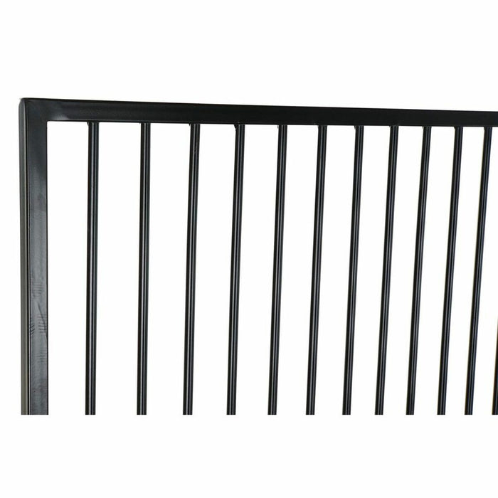 Paravan pliant DKD Home Decor Metal Bambus Geam (180 x 1.8 x 180 cm)