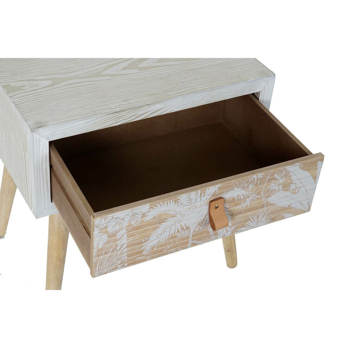 Noptieră DKD Home Decor Lemn Bambus (48 x 35 x 51 cm)