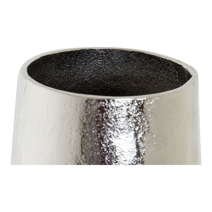 Vază DKD Home Decor Față Aluminiu (18 x 18 x 40 cm)