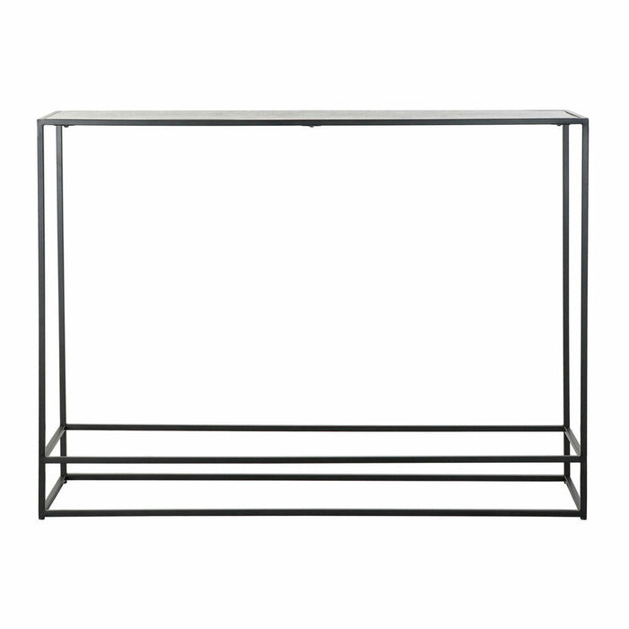 Consolă DKD Home Decor 110 x 25 x 84 cm Negru Auriu* Aluminiu Plastic