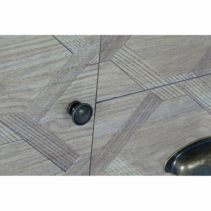 Dulap cu Sertare DKD Home Decor Natural Negru MDF (60 x 30 x 56 cm)