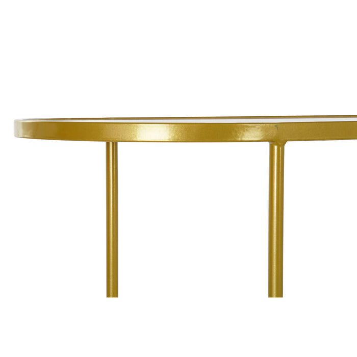 Consolă DKD Home Decor Auriu* Geam Fier 99,5 x 38 x 80 cm