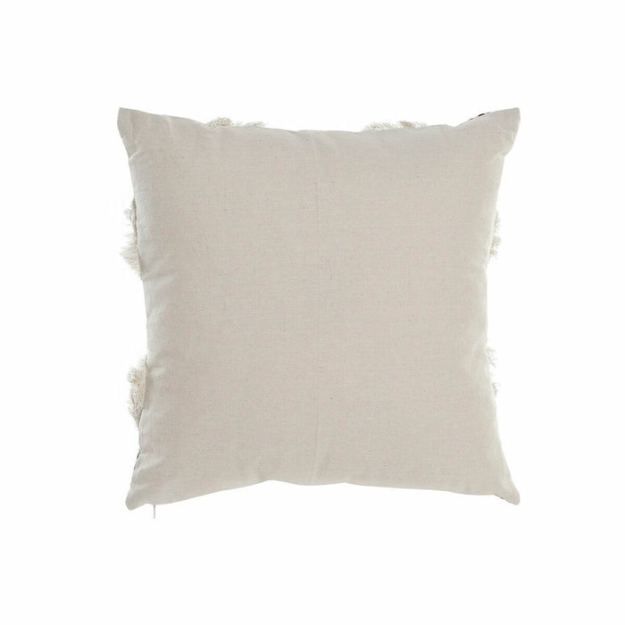 Pernă DKD Home Decor 8424001833795 Alb Negru Pătrat Colonial 45 x 10 x 45 cm