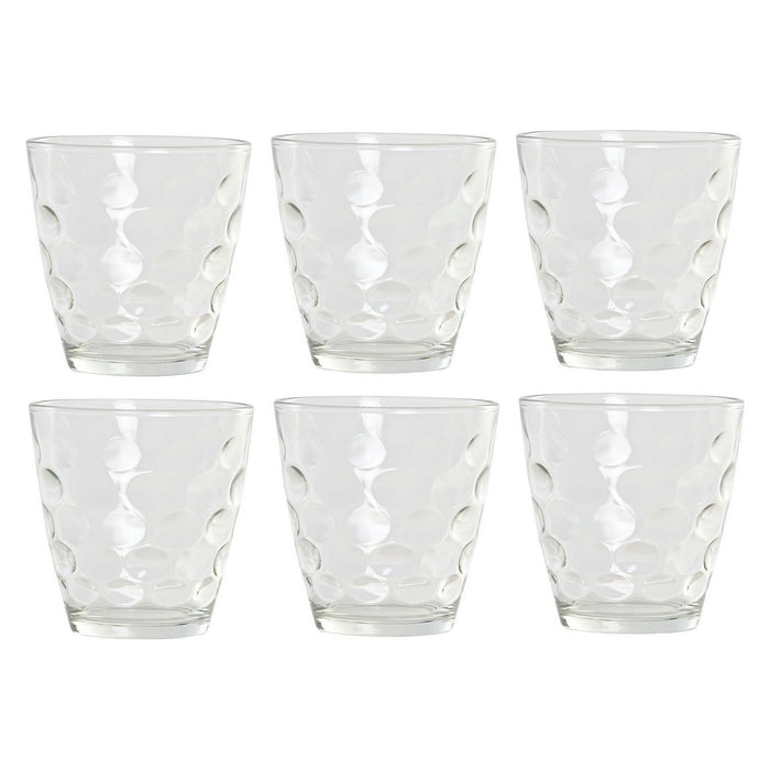 Set de pahare DKD Home Decor 8424001836062 Transparent Geam 400 ml (6 pcs)