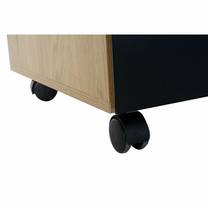 Dulap cu Sertare DKD Home Decor Negru Lemn Maro MDF (45 x 40 x 62 cm)