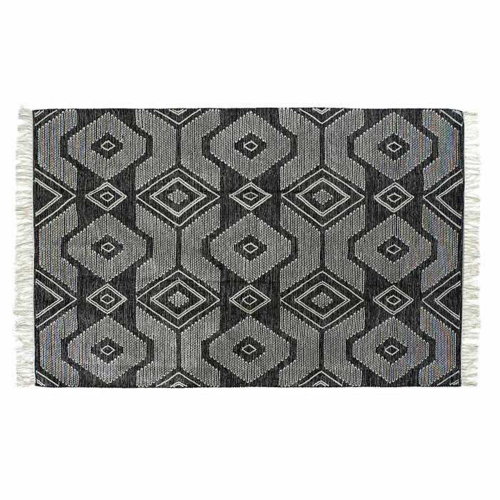 Covor DKD Home Decor Alb Negru Bumbac (200 x 290 x 1 cm)