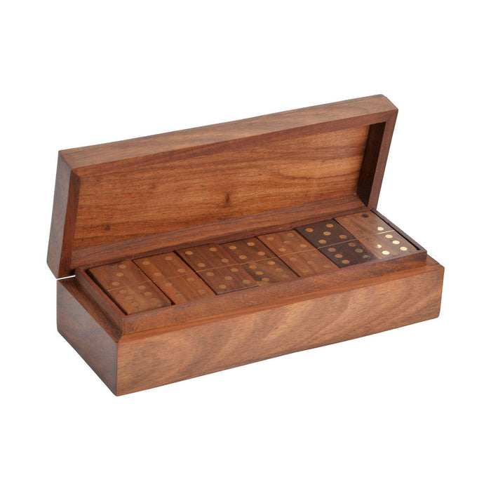 Domino DKD Home Decor Maro Auriu* Alamă 20 x 7,5 x 5 cm