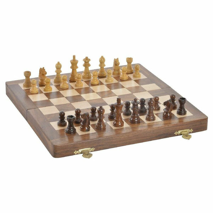 Șah DKD Home Decor 30 x 30,5 x 2 cm Bej Maro