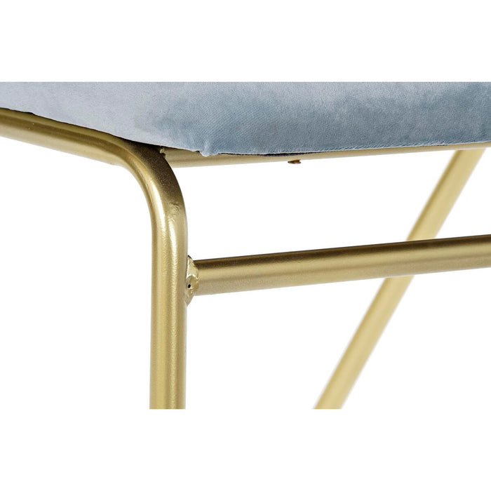 Scaun DKD Home Decor Albastru celest 48 x 46 x 72 cm