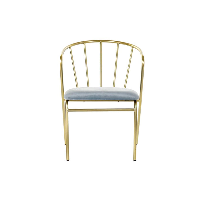 Scaun DKD Home Decor Albastru celest 48 x 46 x 72 cm