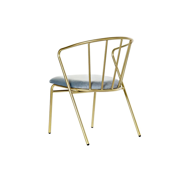 Scaun DKD Home Decor Albastru celest 48 x 46 x 72 cm